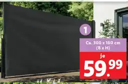 Lidl LIVARNO home Seitenmarkise Angebot