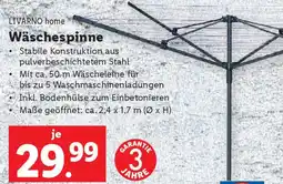 Lidl LIVARNO home Wäschespinne Angebot