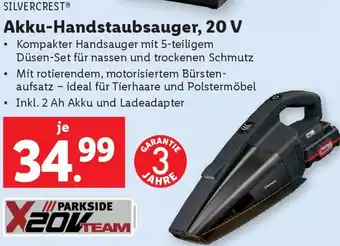 Lidl SILVERCREST Akku-Handstaubsauger Angebot