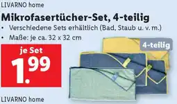 Lidl LIVARNO home Mikrofasertücher Set Angebot