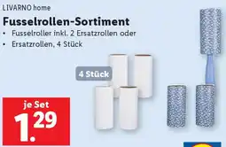 Lidl LIVARNO home Fusselrollen Sortiment Angebot