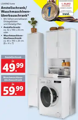 Lidl LIVARNO home Anstellschrank Angebot