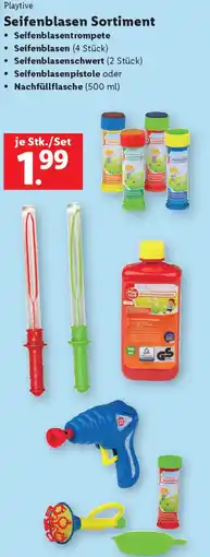Lidl Playtive Seifenblasen Sortiment Angebot