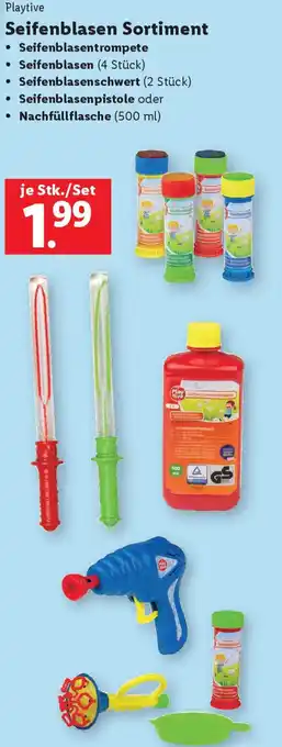 Lidl Playtive Seifenblasen Sortiment Angebot