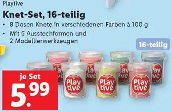 Lidl Playtive Knet Set Angebot