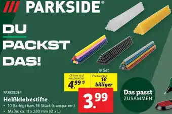 Lidl PARKSIDE Heißklebestifte Angebot
