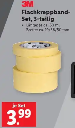 Lidl 3M Flachkreppband Set Angebot