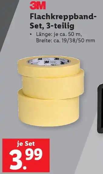 Lidl 3M Flachkreppband Set Angebot