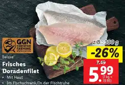 Lidl Deluxe Frisches Doradenfilet Angebot