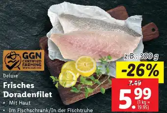 Lidl Deluxe Frisches Doradenfilet Angebot