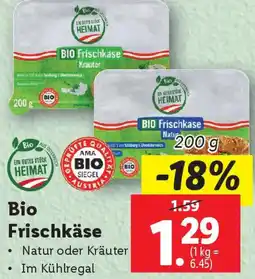 Lidl BIO Frischkäse Angebot