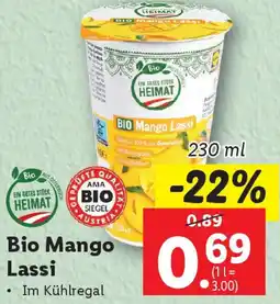 Lidl Bio Mango Lassi Angebot
