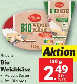 Lidl Milbona Bio Weichkäse Angebot
