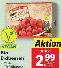 Lidl VEGAN Bio Erdbeeren Angebot