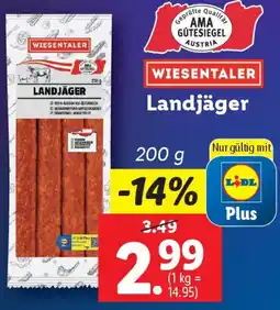 Lidl WIESENTALER Landjäger Angebot
