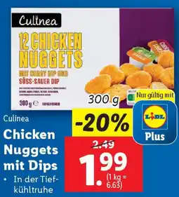 Lidl Culinea Chicken Nuggets mit Dips Angebot