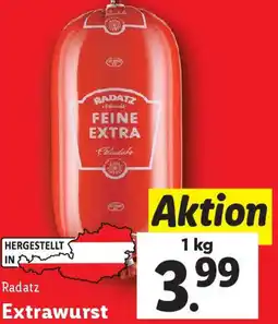 Lidl Radatz Extrawurst Angebot