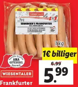 Lidl Frankfurter Angebot