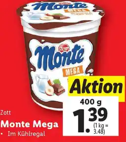 Lidl Zott Monte Mega Angebot