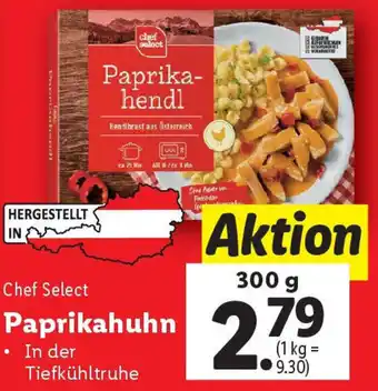 Lidl Chef Select Paprikahuhn Angebot