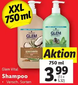 Lidl Glem Vital Shampoo Angebot
