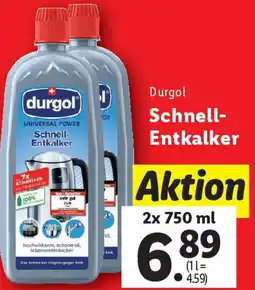 Lidl Durgol Schnell Entkalker Angebot