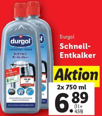 Lidl Durgol Schnell Entkalker Angebot