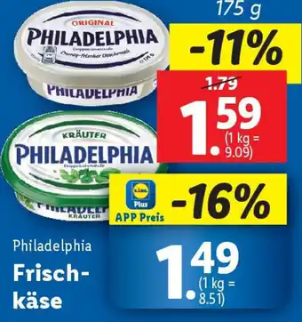 Lidl Philadelphia Frisch käse Angebot