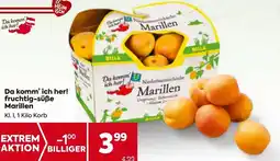 Billa Da komm' ich her! fruchtigsüße Marillen Angebot