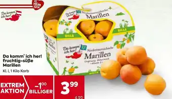 Billa Da komm' ich her! fruchtigsüße Marillen Angebot
