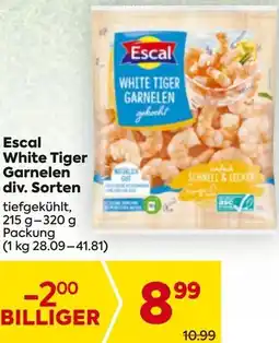 Billa Escal White Tiger Garnelen Angebot