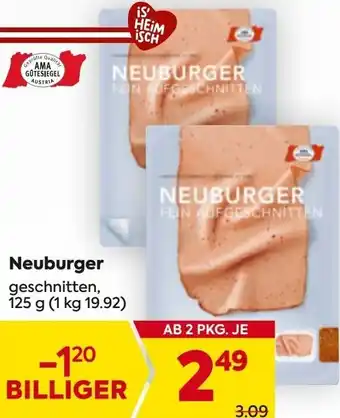 Billa Neuburger Angebot