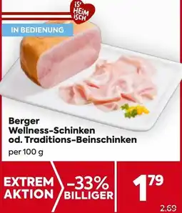 Billa Berger Wellness-Schinken od. Traditions-Beinschinken Angebot