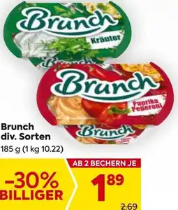Billa Brunch Angebot