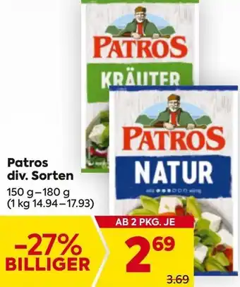 Billa Patros Angebot