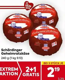 Billa Schärdinger Geheimratskäse Angebot
