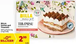 Billa BILLA immer gut Tiramisu Angebot