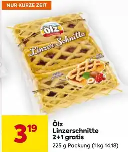 Billa Ölz Linzerschnitte Angebot