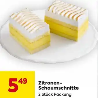 Billa Zitronen Schaumschnitte Angebot