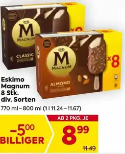 Billa Eskimo Magnum Angebot