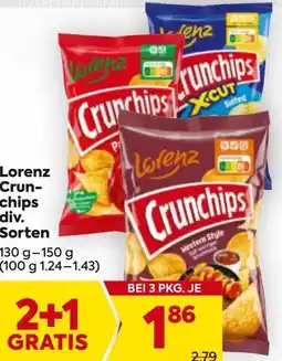 Billa Lorenz Crun chips Angebot