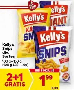 Billa Kelly's Snips Angebot