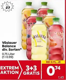 Billa Vöslauer Balance Angebot