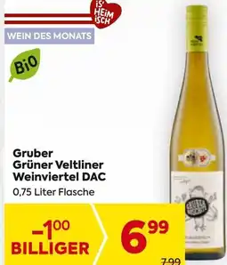 Billa Gruber Grüner Veltliner Weinviertel DAC Angebot