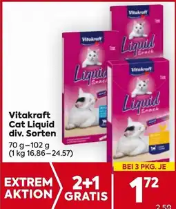 Billa Vitakraft Cat Liquid Angebot