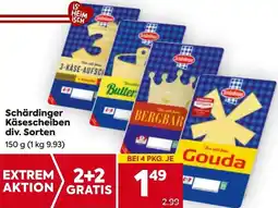 Billa Schärdinger Käsescheiben Angebot