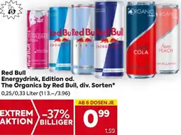 Billa Red Bull Energydrink, Edition od. The Organics by Red Bull Angebot