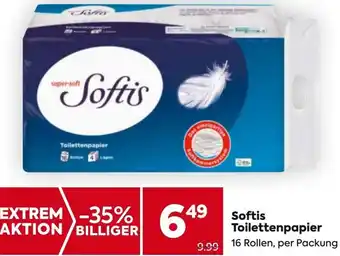 Billa Softis Toilettenpapier Angebot