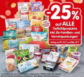 Interspar auf ALLE Tiefkühlprodukte inkl. Eis-Familien- und Vorratspackungen Angebot