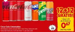 Interspar Coca-Cola Limonaden Angebot